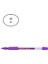 Neon Jel Kalem Violet 1 mm 12'li 1