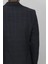 Moda Fistan Store Erkek Füme Ekose Kareli Italyan Kesim Dar Kalıp Çift Düğme Kışlık Blazer Ceket 5