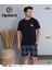 Erkek Bisiklet Yaka Kısa Kol Şortlu Pijama Takımı 6175/6 - 1 Adet 2