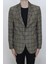 Moda Fistan Store Erkek Ekose Kareli Italyan Kesim Dar Kalıp Çift Düğme Kışlık Blazer Ceket 2