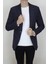 Moda Fistan Store Erkek Ekose Kareli Italyan Kesim Dar Kalıp Çift Düğme Kışlık Blazer Ceket 1