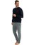 Erkek Lacivert Ev Giyim 1