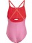 Kırmızı - Pembe Kız Çocuk Mayo JE4419-X Back Cb St Gy 4