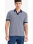 Regular Fit Polo Yaka Kısa Kollu Çizgili Tişört E2620AX25SM 1