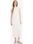 Regular Fit Yarım Balıkçı Yaka Basic Düz Kolsuz Maxi Elbise D4898AX25HS 1