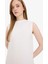 Regular Fit Yarım Balıkçı Yaka Basic Düz Kolsuz Maxi Elbise D4898AX25HS 5