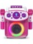 Sparkle Taşınabilir Karaoke Hoparlör Pembe 1