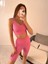 2500 Sporcu Şort Tayt-Pembe 2