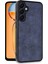 Samsung Galaxy M15 Kılıf Aras Deri Kapak - Lacivert Dpmah 2