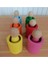6 Lı Waldorf Peg Bebek & Kase Seti (Renkli) 3