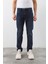 Erkek Likralı Straight Fit Jean Pantolon Mavi 5