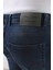 Erkek Likralı Straight Fit Jean Pantolon Mavi 7