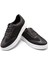 Erkek Deri ve Tekstil Sneaker Ayakkabı 082Y24E40753 4