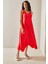 Miracotton Kadın Omuz Askılı Toka Detay Maxi Boy Elbise 1