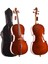 Çello (Viyolonsel) Dominguez 3/4 Gül Aksamlı Parlak DCR34CRP1 1