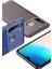 Samsung Galaxy A21 Kılıf Auto Focus Karbon Kapak - Lacivert Dpmah 2