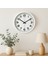 28 cm Beyaz Çerçeveli Duvar Saati 241864 1