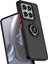 Xiaomi Mi 14T Pro Kılıf Montreal Yüzüklü Silikon Kapak - Kırmızı Mrayd 2