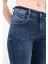 Kadın Likralı Slim Jean Pantolon Mavi 8