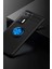 Huawei P40 Kılıf Range Yüzüklü Silikon - Siyah-Mavi Dpmah 3