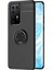 Huawei P40 Pro Kılıf Range Yüzüklü Silikon - Siyah Dpmah 1