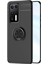 Huawei P40 Kılıf Range Yüzüklü Silikon - Siyah Dpmah 1