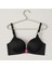 C Cup Lazer Kesim Desteksiz Sütyen Siyah 1