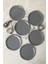 Mat Gri Bloom Pasta Tabağı 24 cm 6 Adet 959 3