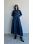 8938 - Yarım Fermuarlı Uzun Rahat-Şık Kadın Elbisesi 1