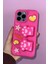 Pembe Renk Pati Figürlü 13 Pro Max Telefon Kılıfı 2