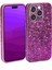 Mor Renk Taşlı 14 Pro Max Telefon Kılıfı 1