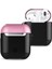 Airpods 2 (2.nesil) 3in1 Kılıf - Siyah-Pembe Dpmah 1