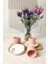 Elegant Blossoms Pembe Kahve Takımı 4 Parça 2 Kişilik 21793 5