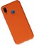 Huawei P20 Lite Kılıf Nano Içi Kadife Silikon - Turuncu Dpmah 3