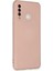 Huawei P30 Lite Kılıf Nano Içi Kadife Silikon - Pudra Dpmah 2