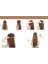 Isıya Dayanıklı Yarımay Çıt Çıt Saç - 1b - Siyah - Düz - 60 cm - 110 gr 4