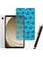 Samsung Galaxy Tab A9 X110 Uyumlu Tablet Kılıfı Cam Ekran Koruyucu Kalem Set 2