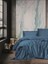 Tek Kişilik Saten Nevresim Takımı Elegante Mavi - 710866-1453 1