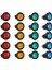 20 Adet LED Işık Yuvarlak Salıncak Anahtarı 3 Pin 2 Vites 20MM Araba LED Işık Açma Kapama Güç Geçiş Anahtarı 12V (Yurt Dışından) 1