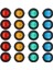 20 Adet LED Işık Yuvarlak Salıncak Anahtarı 3 Pin 2 Vites 20MM Araba LED Işık Açma Kapama Güç Geçiş Anahtarı 12V (Yurt Dışından) 3