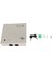 Cctv Güç Kutusu Elektrik Besleme Dağıtım Kavşağı 12V 4 Kanal 5A Sigorta 110V 220V Metal Kutulu Ac Fiş Kilidi (Yurt Dışından) 1