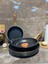 Granit 3 Parça Tava Set-Siyah 2