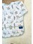 Dolphine Desenli Sıvı Geçirmez Unisex Aktivite ve Mama Önlüğü 6-24 Ay 4