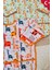 Graffe ve Forest Desenli 2'li Paket Sıvı Geçirmez Unisex Aktivite ve Mama Önlüğü 6-24 Ay 4