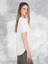 Bisiklet Yaka Beyaz Basic Tshirt 4