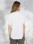 Bisiklet Yaka Beyaz Basic Tshirt 5