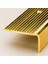 L Model Metal Merdiven Basamak Profili Çıtası Köşebent Bitim Profil Altın Gold Rengi 4CM*2CM*1,35M 2