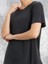 Bisiklet Yaka Siyah Basic Tshirt 2