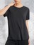Bisiklet Yaka Siyah Basic Tshirt 3
