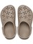 210927 Classic Floral Cut Out Clog Karamel Unisex Terlik 3